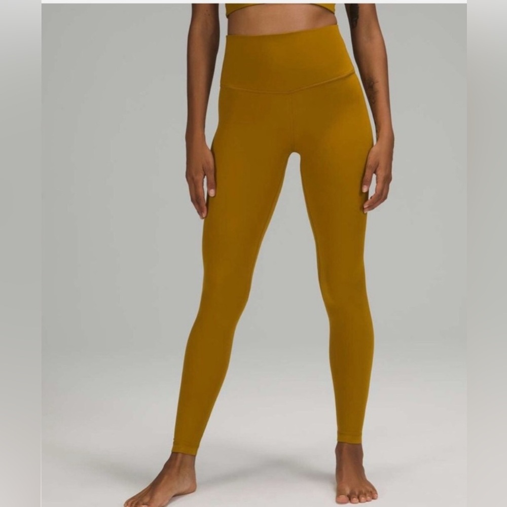 Lululemon Align Gold Spice High Waist Leggings 25” Size 0 New without Tags